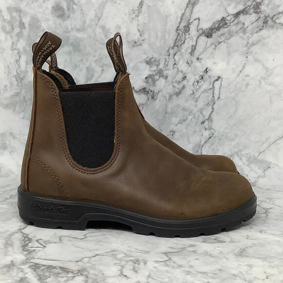 Blundstone Brown Ankle Boots - Picture 3 of 11
